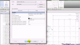 Revit  Customizing Grid Line Symbol and Grid Head Families CADtechSeminarscom [upl. by Pihc792]