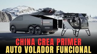 Auto volador CHINO cambiará la industria [upl. by Hoxsie]