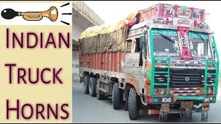 INDIAN TRUCK HORNS of Different Types [upl. by Christianson523]