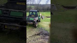 Digging a trench on the 5th follow golf greenkeeper [upl. by Linnea172]