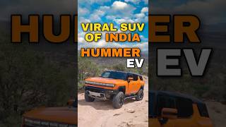 Viral Suv In India Hummer Ev hummerev india suv viral [upl. by Craw]