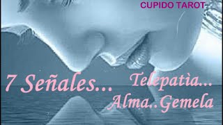 7 SEÑALES que TIENES TELEPATÌA📡con Tu ALMA LLAMA GEMELA💟 [upl. by Gloriana1]