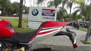 2013 Ducati 1199 S Panigale Tricolore at Euro Cycles of Tampa Bay [upl. by Derraj]