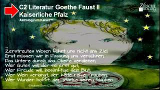 C2 Goethe Faust II Zitate Astrolog an der Kaiser Pfalz [upl. by Ococ]