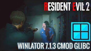 RESIDENT EVIL 2  REMAKE WINLATOR 713 CMOD GLIBC ANDROID GAMEPLAY  НАСТРОЙКИ ИГРЫ [upl. by Morra]