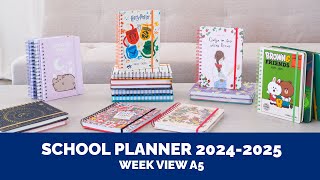 SCHOOL PLANNER 20242025 WEEK VIEW  Grupo Erik [upl. by Arutek968]