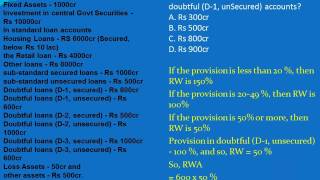 CAIIB Case Study Bank Financial Management [upl. by Chainey]