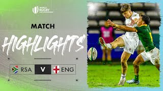 DOWN TO THE WIRE  South Africa v England  World Rugby U20 Championship 2024 Match Highlights [upl. by Caputto473]