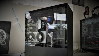 NZXT H510i timelapse gaming PC build featuring Geforce RTX 2060 Super [upl. by Eirelam]