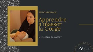 Tuto Massage  APPRENDRE A MASSER LA GORGE  migraines mâchoires serrées grincer des dents [upl. by Adnawot]