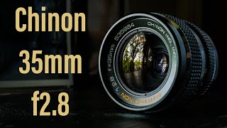 MOST UNDERRATED LENS EVER  Chinon 35mm f28 [upl. by Valina226]