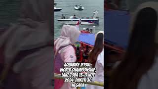 Aquabike JetskiWorld Championship Lake Toba 1317 Nov 2024 diikuti 30 negara [upl. by Yxel]