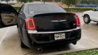 2012 Chrysler 300 36L V6 Cold Start 3” Straight Piped “Popping” [upl. by Waylen]