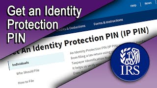 Get an Identity Protection PIN [upl. by Rurik]