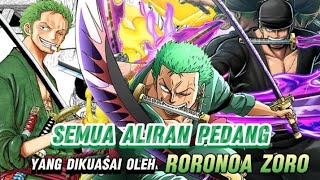 ZORO GAK CUMAN MENGUASAI TEKNIK SANTORYU ATAU TIGA PEDANG DIA BAHKAN BISA MENEBAS API [upl. by Eimile]