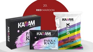 Kadam Pakka Rang Fabric Dye Colour How to Use Don’t Buy Color Bleed Buykadampakkarangdyecolourdiy [upl. by Norrie]