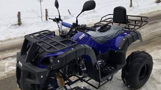 Pornire si test drive Atv 150 cm3 Hb tip Hummer roti 10” [upl. by Zarla]