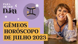 GÊMEOS  JULHO de 2023 MÁRCIA FERNANDES faz PREVISÕES para o SIGNO [upl. by Auohs]