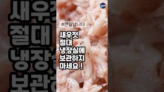 새우젓 절대 냉장보관하지 마세요냉장고에 그냥 두셨다면 지금 바로 꺼내셔야 합니다건강 정보50대 좋은 음식 먹어야 하는 이유건강정보 건강관리 새우젓 건강 백세시대 [upl. by Francene820]