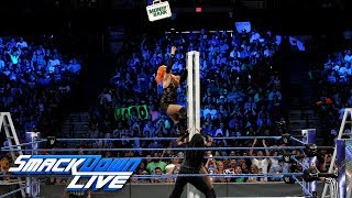 Womens Money in the Bank Ladder Match SmackDown LIVE June 27 2017 [upl. by Bozuwa]