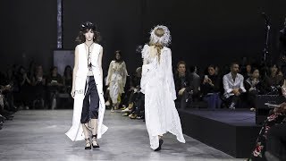 Ann Demeulemeester  Spring Summer 2018 Full Fashion Show  Exclusive [upl. by Kalikow]