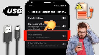 FIXED  USB Tethering Not Working Only Charging [upl. by Teyugn]