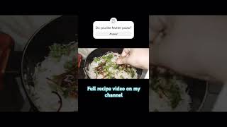 Mutter Pulao  Ghee Mutter Rice  Full recipe 👇👇👇 httpswwwyoutubecomCookingwithShaheen [upl. by Isla]