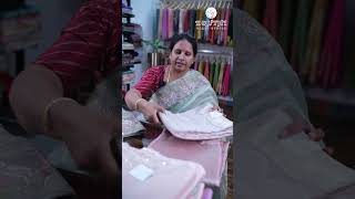 The BEST Tissue Organza Sarees Youve Never Seen Before [upl. by Airekal]