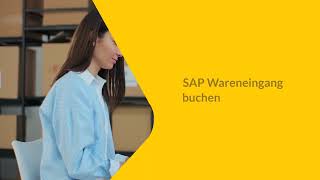 SAP Wareneingang buchen  Mindlogistik [upl. by Lucas]