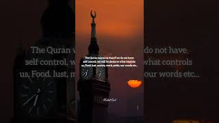 Self Control modestsoul iwanttospreadtheteachingsoftheholyquranthroughouttheworld [upl. by Yona649]