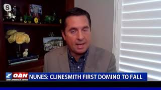 Rep Nunes Clinesmith first domino to fall [upl. by Nolyat604]