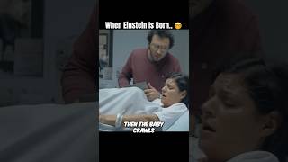 This is What Happened When Albert Einstein is Born shorts movie viral [upl. by Runstadler709]