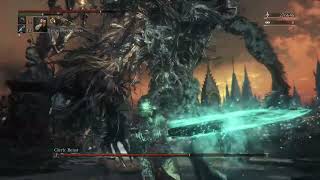 Bloodborne  Cleric Beast vs Moonlight Greatsword in NG [upl. by Iphigeniah]