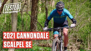 NEW 2021 Cannondale Scalpel SE  TESTED  Bicycling [upl. by Godfry137]