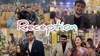 Shaheer amp Hafsa reception 😍  sub he mil gye  bara maza aya🤍 [upl. by Nerrot]