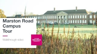 Marston Road Campus Tour  Oxford Brookes University [upl. by Ynnel113]