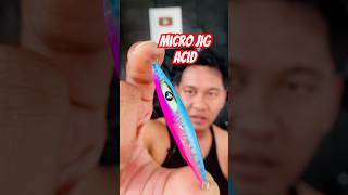 Micro jig metal jig umpan casting firelock mancing fishing mancingmania [upl. by Farmer]