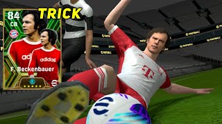 Trick To Get Epic Beckenbauer  Trick to Get 102 Rated F Beckenbauer  eFootball 2024 Mobile [upl. by Aehsrop]