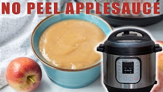 Instant Pot Applesauce AKA The EASIEST Homemade Applesauce [upl. by Shum661]