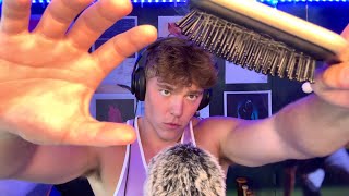 ASMR brushing your hair 💆‍♂️💤 [upl. by Harobed832]