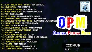 OPM 80s  OLDIES BUT GOODIES  Ric Segreto Basil Valdez Gino Padilla Jam Morale amp Joey Albert [upl. by Attelocin163]