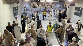 TERKINI  HANYA LELAKI YANG PAKAI IHRAM SAHAJA DIBENARKAN MASUK KE MEDAN TAWAF  SUASANA MASJIDILHAM [upl. by Thorne739]