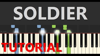 Soldier Piano Tutorial Gavin DeGraw  Piano Tutorial by SPW [upl. by Short890]