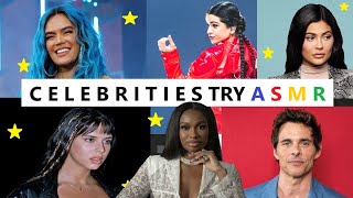 NO talking CELEBRITIES TRY ASMR [upl. by Didi]