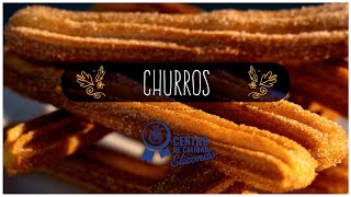 Receta Churros con harina Leyre [upl. by Alilahk]