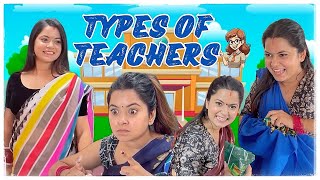 Types of teachers in School 🏫 shorts ytvideo sejalgaba teacherlife school [upl. by Toomin]