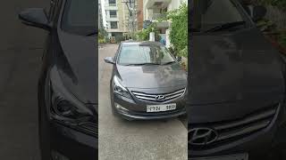 2015 model Verna fluidic 6air bag TOPEND vehicle 450 lakh single owner Good condition [upl. by Atibat]