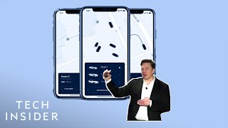 Watch Elon Musk Unveil Plans For A Tesla RideHailing App [upl. by Laurita]