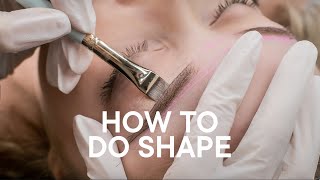 How To Do Shape Easily  PMU [upl. by Eidoj]