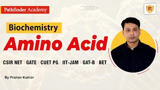 Amino Acid  Biochemistry  Pranav Kumar  CSIR NET  GATE  ICMR  IIT JAM  Pathfinder Academy [upl. by Zetrom]